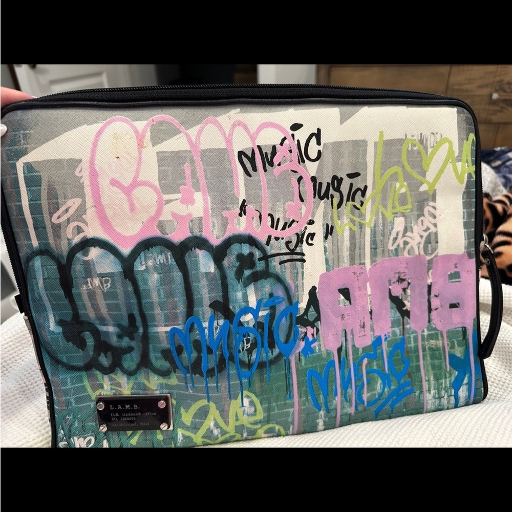 L.A.M.B. Pink and Blue Laptop *VINTAGE*